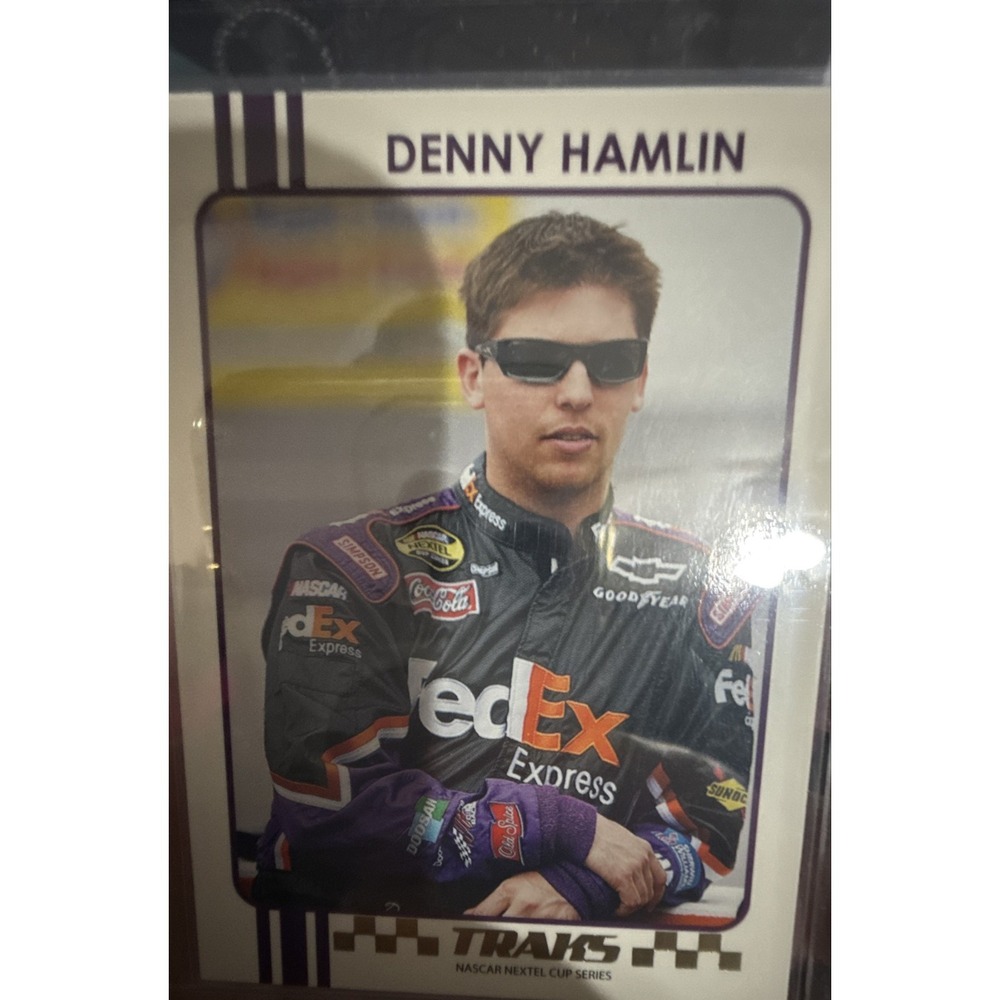 2007 Press Pass Traks - Denny‎ Hamlin #G9 Gold